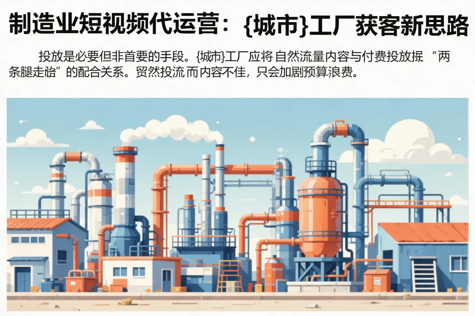 制造业短视频代运营:汝阳工厂获客新思路